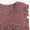 HUST AND CLAIRE - MEM VELOUR JUMPSUIT | PLUM