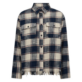 IVY COPENHAGEN - PIA DISTRESSED SHIRT | MULTI COLOR