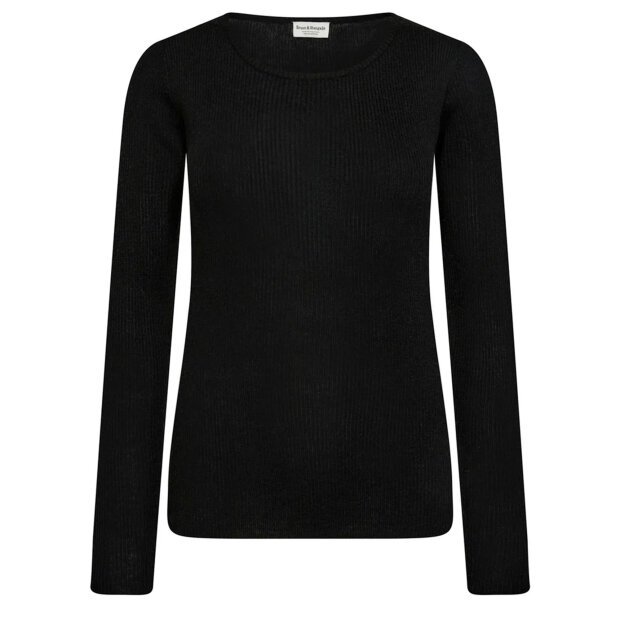 BRUUN & STENGADE - ASDIS REGULAR FIT STRIK | BLACK