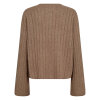 BRUUN & STENGADE - KASIMIRA REGULAR FIT STRIK | LIGHT BROWN BRUUN & STENGADE - KASIMIRA REGULAR FIT STRIK | LIGHT BROWN