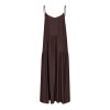 CO COUTURE - SUNRISE BLOCK STRAP DRESS | DARK BROWN CO COUTURE - SUNRISE BLOCK STRAP DRESS | DARK BROWN