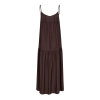 CO COUTURE - SUNRISE BLOCK STRAP DRESS | DARK BROWN CO COUTURE - SUNRISE BLOCK STRAP DRESS | DARK BROWN