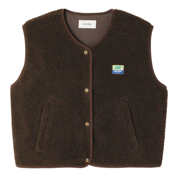 AMERICAN VINTAGE - HOKTOWN VEST | CHESTNUT TREE MELANGE