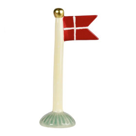 SPEEDTSBERG - KERAMIKFLAG 19 CM | GRØN FOD