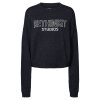 RETHINKIT STUDIOS - WOOL CREW LOGO KEEP ME PULLOVER | DARK NAVY MELANGE RETHINKIT STUDIOS - WOOL CREW LOGO KEEP ME PULLOVER | DARK NAVY MELANGE