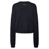 RETHINKIT STUDIOS - WOOL CREW LOGO KEEP ME PULLOVER | DARK NAVY MELANGE RETHINKIT STUDIOS - WOOL CREW LOGO KEEP ME PULLOVER | DARK NAVY MELANGE