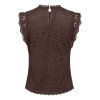 JDY - LOTAS S/L LACE TOP | BLACK OLIVE JDY - LOTAS S/L LACE TOP | BLACK OLIVE