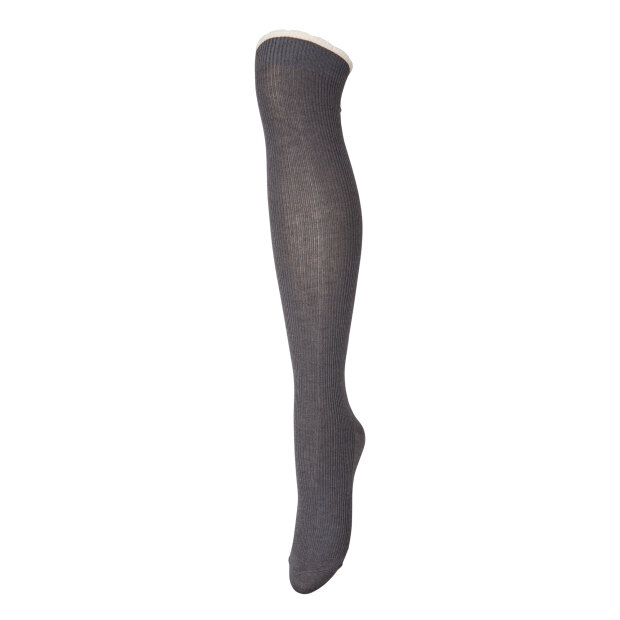 BECK SØNDERGAARD - TALULA KNEE SOCK | TURBULENCE GRAY