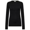 BRUUN & STENGADE - MARGRETHE REGULAR FIT TOP | BLACK BRUUN & STENGADE - MARGRETHE REGULAR FIT TOP | BLACK