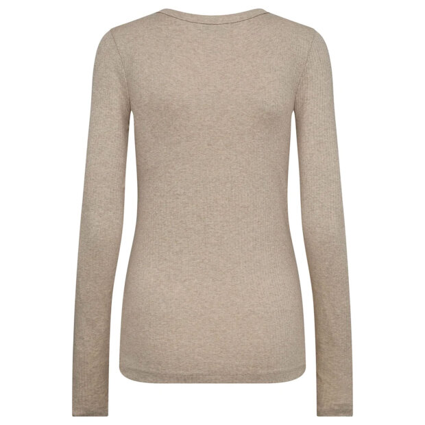 BRUUN & STENGADE - MARGRETHE REGULAR FIT TOP | SAND