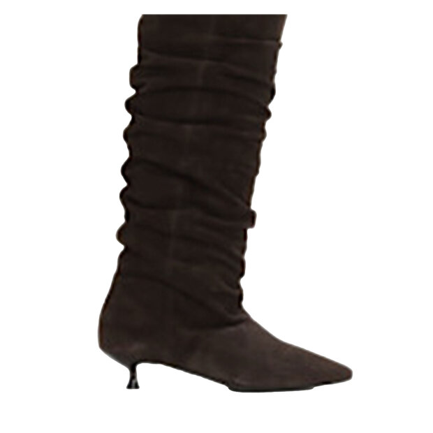 BUKELA - CLEO STØVLER | SUEDE ESPRESSO