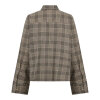 MOS MOSH - AYEN PRINC CHECK SHIRT | BLACK
