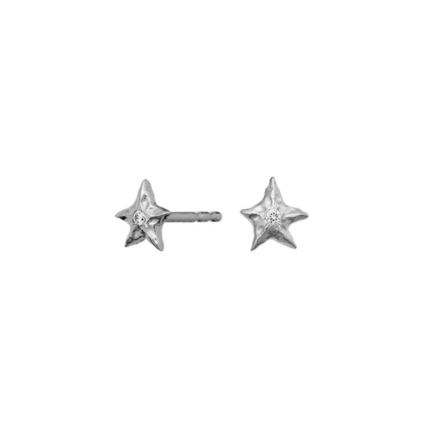 MAANESTEN - OLIVIA EARRINGS | SØLV
