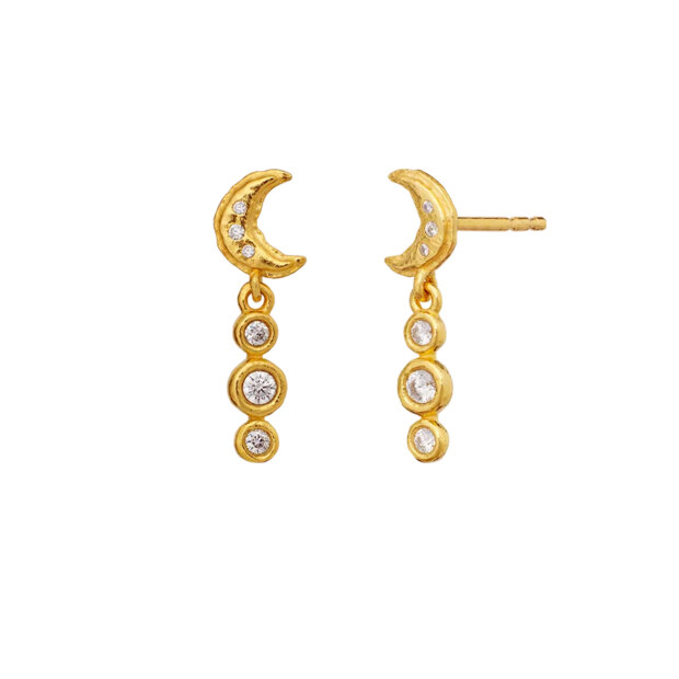 MAANESTEN - HANNAH EARRINGS | FORGYLDT