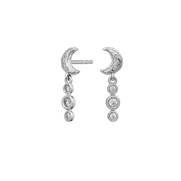 MAANESTEN - HANNAH EARRINGS | SØLV