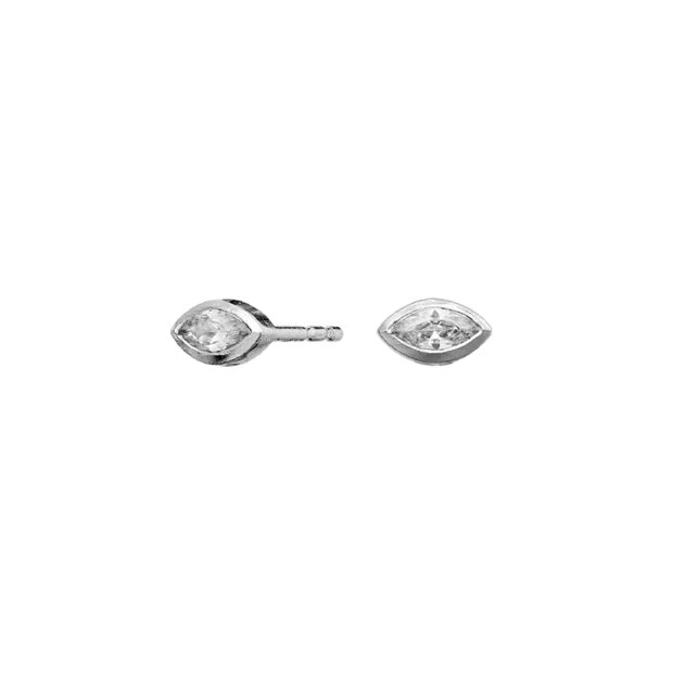MAANESTEN - EA EARRINGS | SØLV