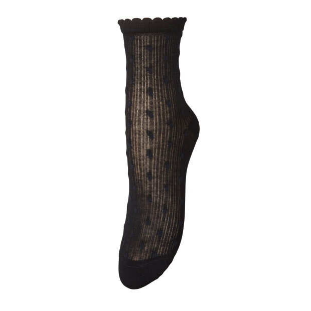 BECK SØNDERGAARD - DOTIA SHEER SOCK | BLACK
