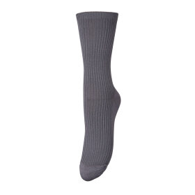 BECK SØNDERGAARD - TELMA SOLID SOCK | TURBULENCE GRAY