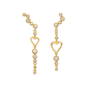MAANESTEN - INA EARRINGS | FORGYLDT MAANESTEN - INA EARRINGS | FORGYLDT