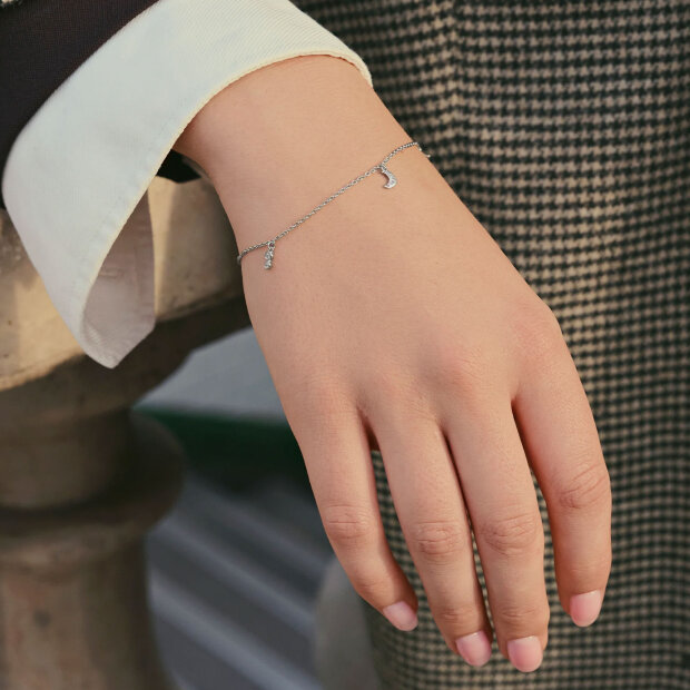 MAANESTEN - MELIA BRACELET | SØLV