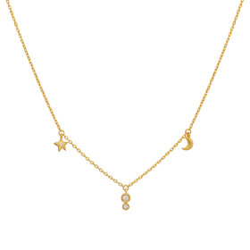 MAANESTEN - EMILY NECKLACE | FORGYLDT MAANESTEN - EMILY NECKLACE | FORGYLDT