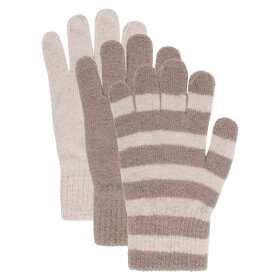 MINYMO - MAGIC GLOVES KNIT 3-PACK | FAWN