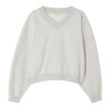 AMERICAN VINTAGE - BAPTOWN PULLOVER | GRIS CHINE AMERICAN VINTAGE - BAPTOWN PULLOVER | GRIS CHINE