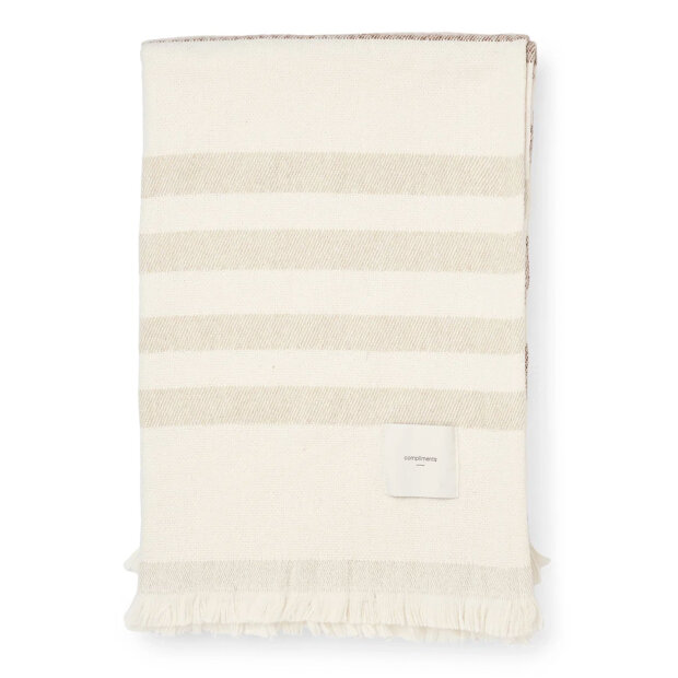 COMPLIMENTS - SERRA THROW | ECRU