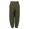 BLACK COLOUR - BEVERLY BARREL PANTS | DK. ARMY BLACK COLOUR - BEVERLY BARREL PANTS | DK. ARMY