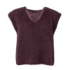 BLACK COLOUR - BJOERK PULLOVER VEST | COFFEE BLACK COLOUR - BJOERK PULLOVER VEST | COFFEE