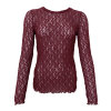 BLACK COLOUR - CECILY LACE BLOUSE | PLUM BLACK COLOUR - CECILY LACE BLOUSE | PLUM