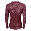 BLACK COLOUR - CECILY LACE BLOUSE | PLUM BLACK COLOUR - CECILY LACE BLOUSE | PLUM