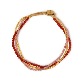IBU JEWELS - BRACELET LULU DUA | MIX MAROON IBU JEWELS - BRACELET LULU DUA | MIX MAROON