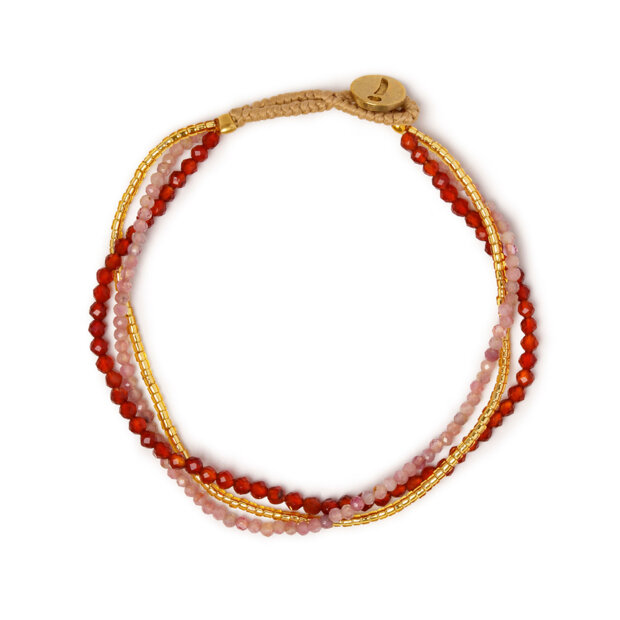 IBU JEWELS - BRACELET LULU DUA | MIX MAROON