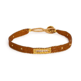 IBU JEWELS - BRACELET JILL 5 STONES | BROWN IBU JEWELS - BRACELET JILL 5 STONES | BROWN