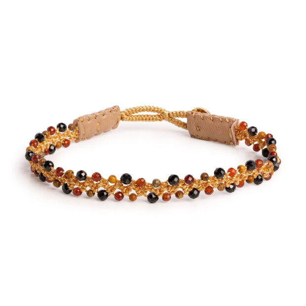 IBU JEWELS - BRACELET MIX SMALL ABEL | MIX BLACK