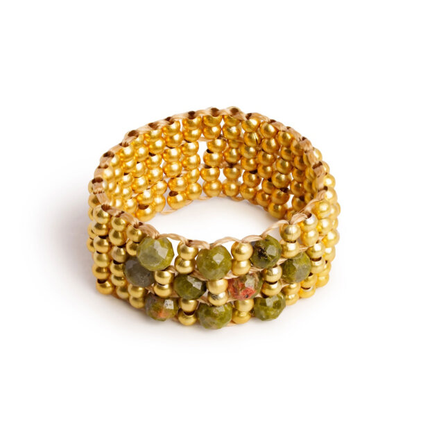 IBU JEWELS - RING KIM | UNAKITE