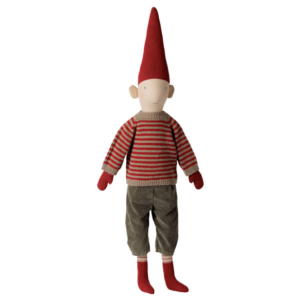 MAILEG - PIXY, STR. 5 - DRENG | STRIBET STRIKKET SWEATER