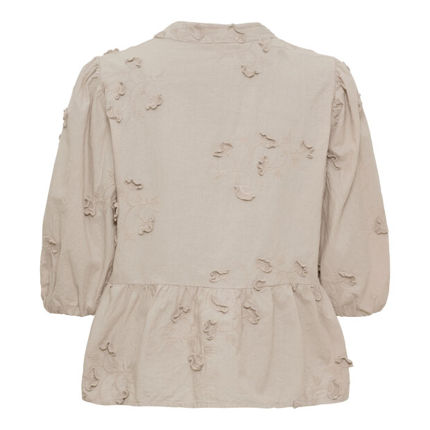 MARTA DU CHATEAU - SAFIYA BLOUSE | BEIGE