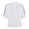 MARTA DU CHATEAU - BAMBI SHIRT | WHITE/NAVY MARTA DU CHATEAU - BAMBI SHIRT | WHITE/NAVY