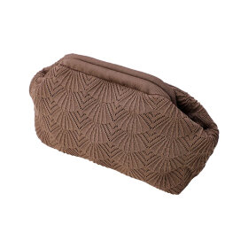 PICO - SHELLY CLUTCH | BROWN