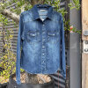 CABANA LIVING - STABIA DENIM SKJORTE | DARK DENIM