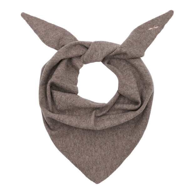 BTF CPH - LISE CASHMERE SCARF | ASH BROWN MELANGE