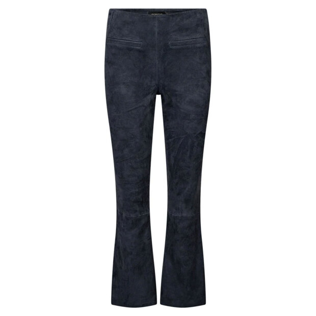 DEPECHE - AVA HW SUEDE 7/8 PANTS | OCEAN