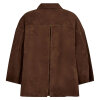 DEPECHE - TONJA SUEDE OVERSIZE SHIRT | WOOD DEPECHE - TONJA SUEDE OVERSIZE SHIRT | WOOD