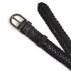 DEPECHE - JEANS BÆLTE | BLACK/BRASS
