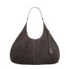 BECK SØNDERGAARD - SUEDE SHAE BAG | CHOCOLATE TORTE BECK SØNDERGAARD - SUEDE SHAE BAG | CHOCOLATE TORTE