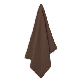 HUMDAKIN - KNITTED KITCHEN TOWEL | BISON BROWN
