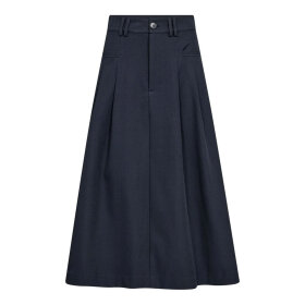 CO COUTURE - LUNA NEW POCKET PLEAT SKIRT | NAVY