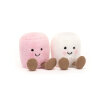 JELLYCAT - AMUSEABLES PINK AND WHITE MARSMALLOWS JELLYCAT - AMUSEABLES PINK AND WHITE MARSMALLOWS